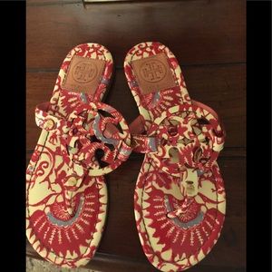 Tory Burch Miller sandals.